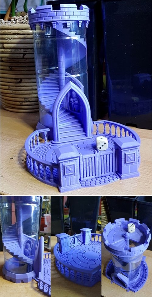Another dice tower 3D Print
