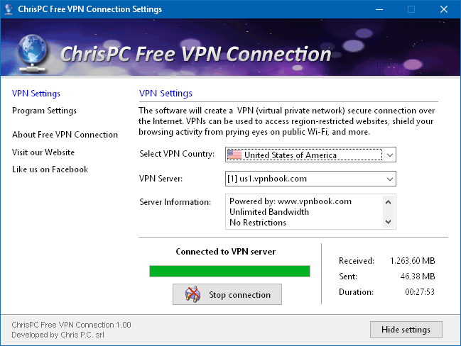 ChrisPC Free VPN Connection 3.08.22 D52d4b43407dd07ed1d524875786cecd