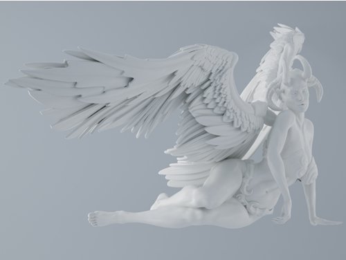 Evil Angel 3D Print