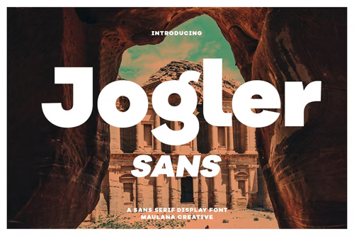 Jogler Sans Display Font OTF