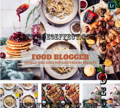 Food Blogger Lightroom Presets Dekstop and Mobile