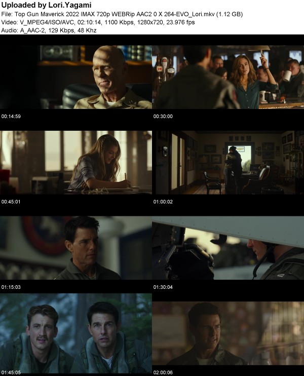 Top Gun Maverick (2022) IMAX 720p WEBRip AAC2 0 X 264-EVO