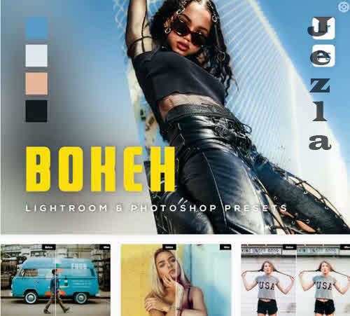 6 Bokeh Lightroom and Photoshop Presets