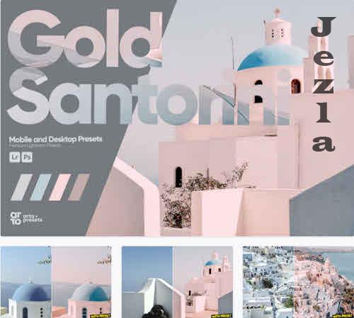 ARTA - Gold Santorini Presets for Lightroom