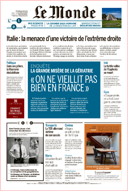 Le Monde - No  24,134 [10 Aug 2022]