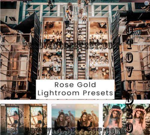 Rose Gold Lightroom Presets - 4X99R6J