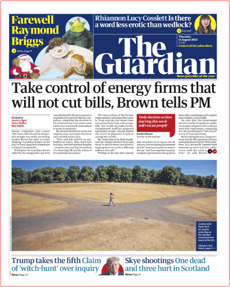The Guardian - No  54,733 [11 Aug 2022]