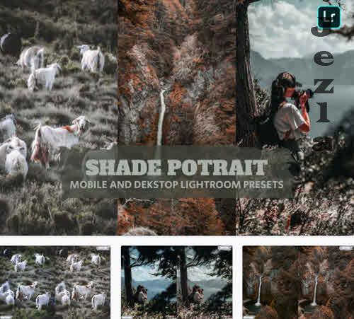 Shade Potrait Lightroom Presets Dekstop and Mobile
