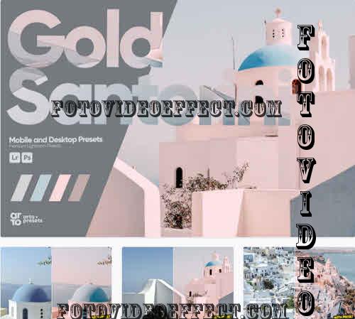 ARTA - Gold Santorini Presets for Lightroom