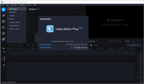 Movavi Video Editor Plus v22.4.1 Multilingual Portable