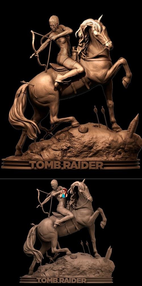 Lara Croft - Tomb Raider 3D Print