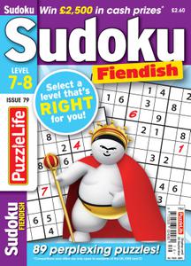 PuzzleLife Sudoku Fiendish - 01 August 2022