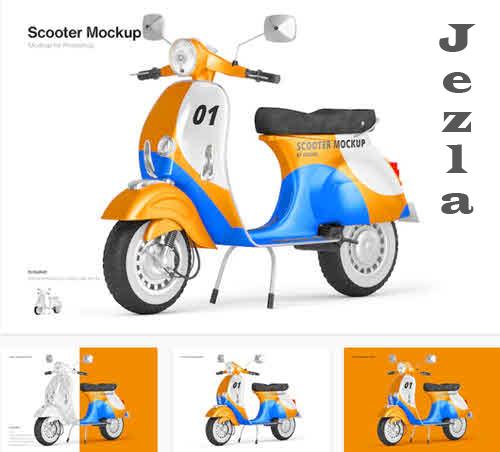Scooter Mockup - RE476GC
