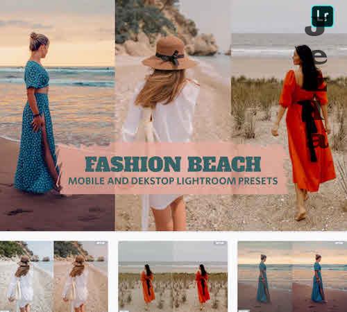 Fashion Beach Lightroom Presets Dekstop and Mobile