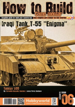 Iraqi Tank T-55 "Enigma" (How to Build Como Montar 06)