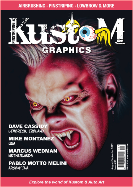 Pinstriping and Kustom Graphics English Edition-August 2022