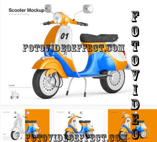 Scooter Mockup - RE476GC