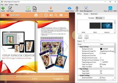 1stFlip FlipBook Creator Pro 2.7.32 download the new version for iphone