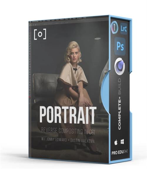 Reverse Portrait Compositing and Retouching - PRO EDU