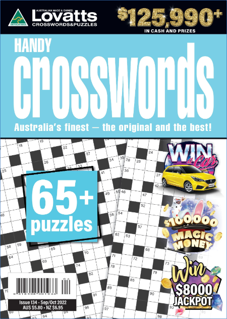Lovatts Handy Crosswords – 21 August 2022