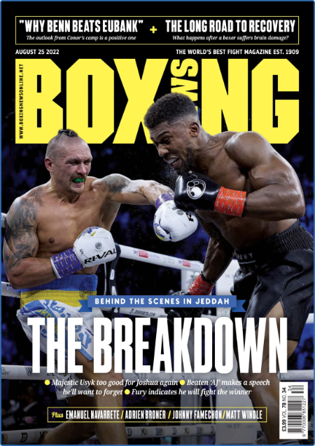 Boxing News – August 25, 2022