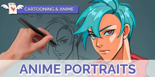 How to Draw Anime Faces and Character Portraits Using Limited Colour