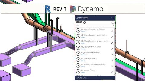 Bim Autodesk Revit Dynamo Player Modeling Mep Instalations