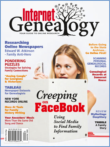 Internet Genealogy - August-September 2022