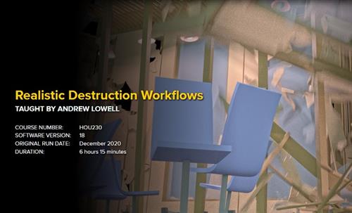 FXPHD – HOU230 – Realistic Destruction Workflows