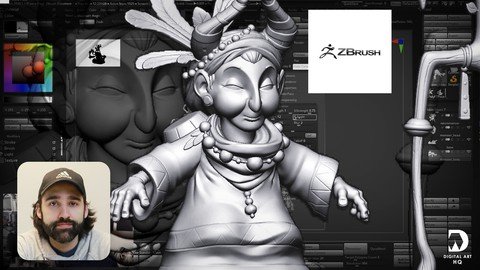 Sculpting Stilized Characters For Videogames Zbrush 2020