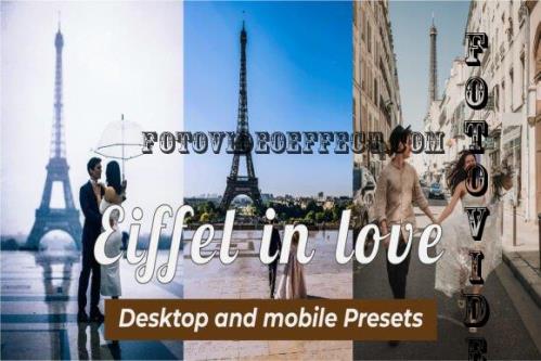 8 Eiffel in Love Lightroom Presets
