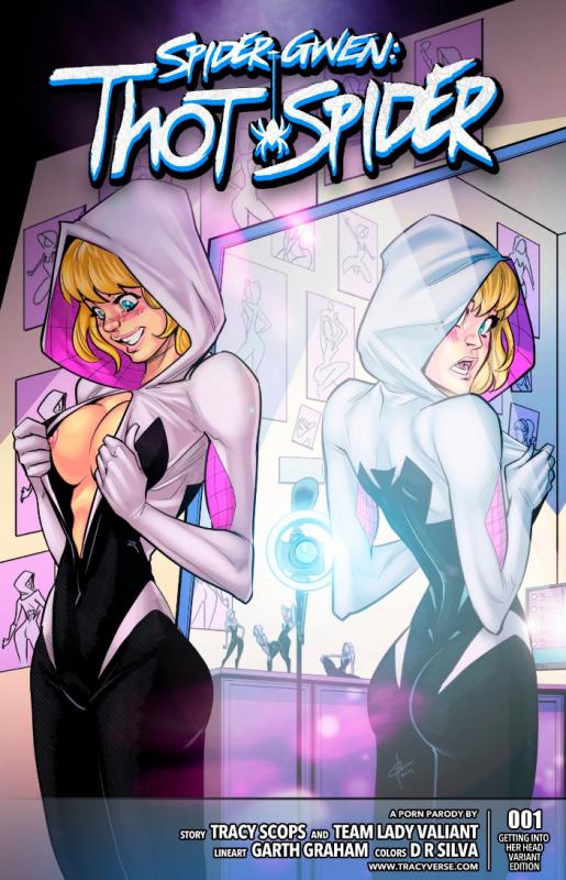 Tracy Scops - Spider-Gwen: Thot Spider - Complete Porn Comic