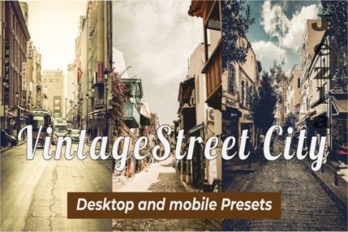 8 Vintage Street City Lightroom Presets