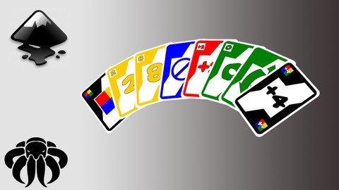 Inkscape Learn To Create A Uno Card Deck