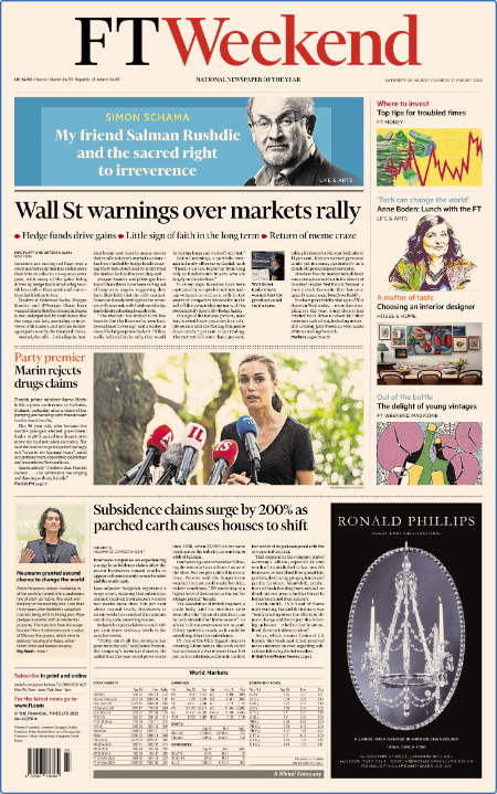 Financial Times UK - August 25, 2022