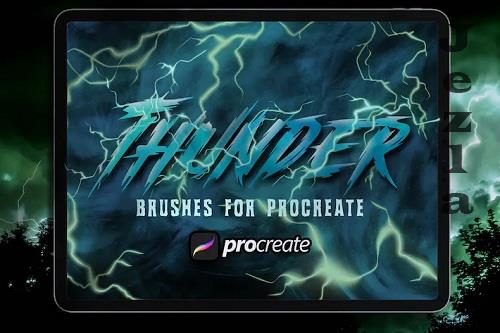 Dansdesign Thunder Brush Procreate