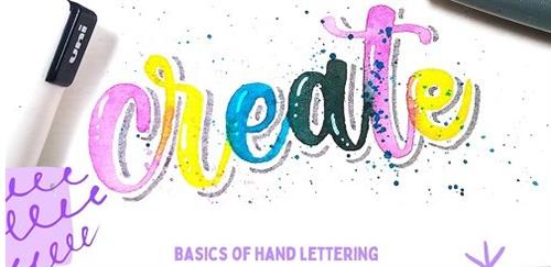 Basics of Hand Lettering  Create Beautiful Lettering with Brush Pens
