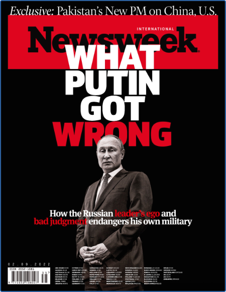 Newsweek International - 02 September 2022