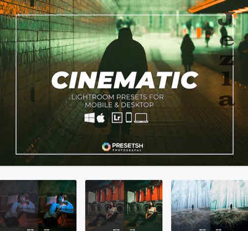 Cinematic Film Lightroom Presets Desktop & Mobile