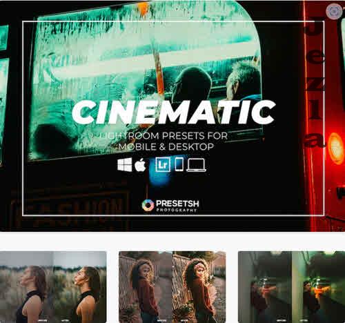 Cinematic Lightroom Presets & Mobile Presets
