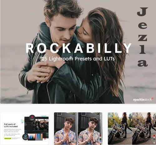25 Rockabilly Lightroom Presets LUTs - 7552662