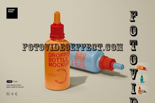 Dropper Bottle Mockup Set - 7540133