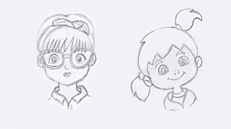 How To Drawing Face  Children Character (Fundamental Guides)