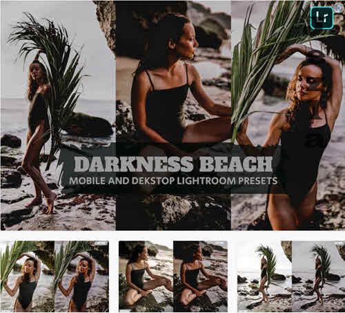 Darkness Beach Lightroom Presets Dekstop Mobile