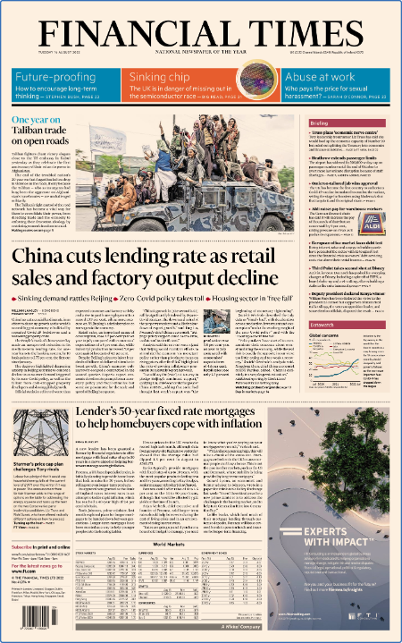 Financial Times UK - August 16, 2022