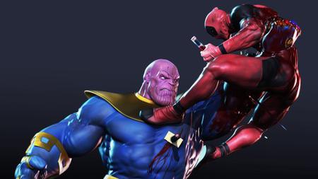Thanos Vs Deadpool Eng - Gold Pack - Sculpting In Zbrush