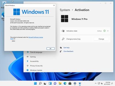 Windows 11 Pro Build 22000.918 (No TPM Required) Preactivated (x64)
