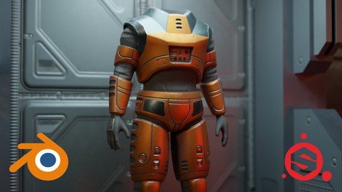 Sci-Fi Character Armor - Blender 2.9 And Substance Painter