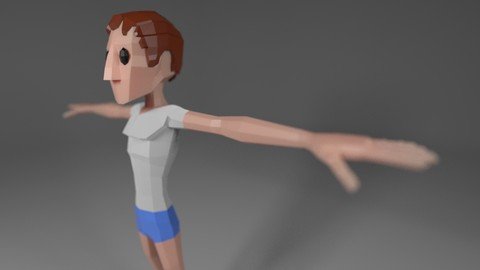 Model A Low Polygon Character In Autodesk Maya 2017