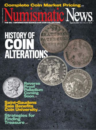 Numismatic News – August 30, 2022